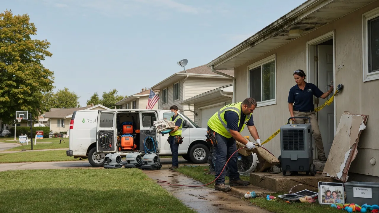 Water Damage Restoration in Georgetown, PA near me